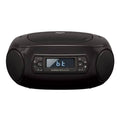Black Radio CD Bluetooth MP3 Boombox T19906