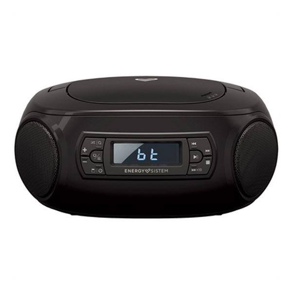 Black Radio CD Bluetooth MP3 Boombox T19906