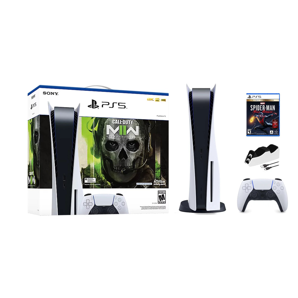 PlayStation 5 Disc Edition Bundle with Controller Charger U433592