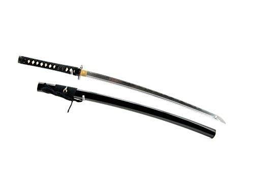 Black Scabbard Aluminium Alloy Unsharpened Training Katana H3284
