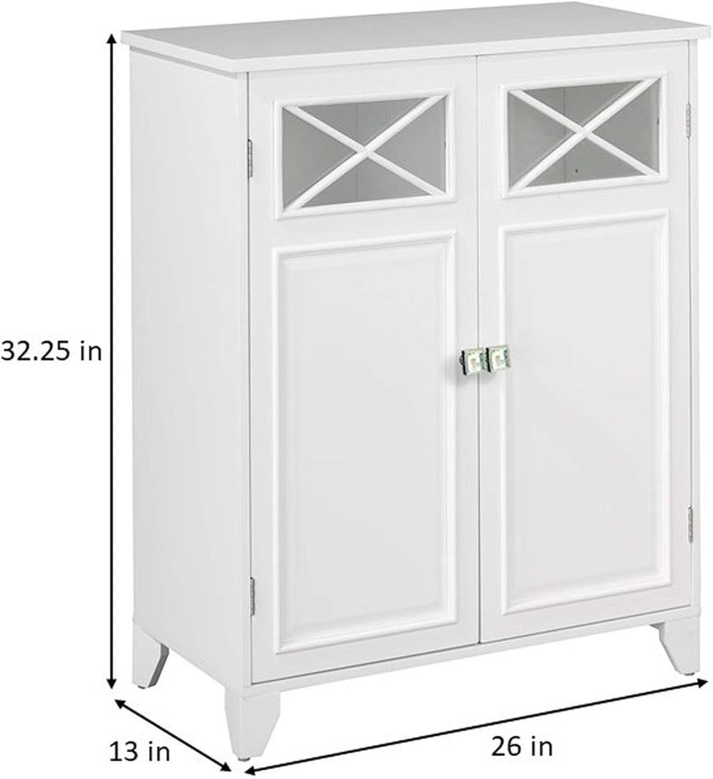 White Floor Cabinet R32495