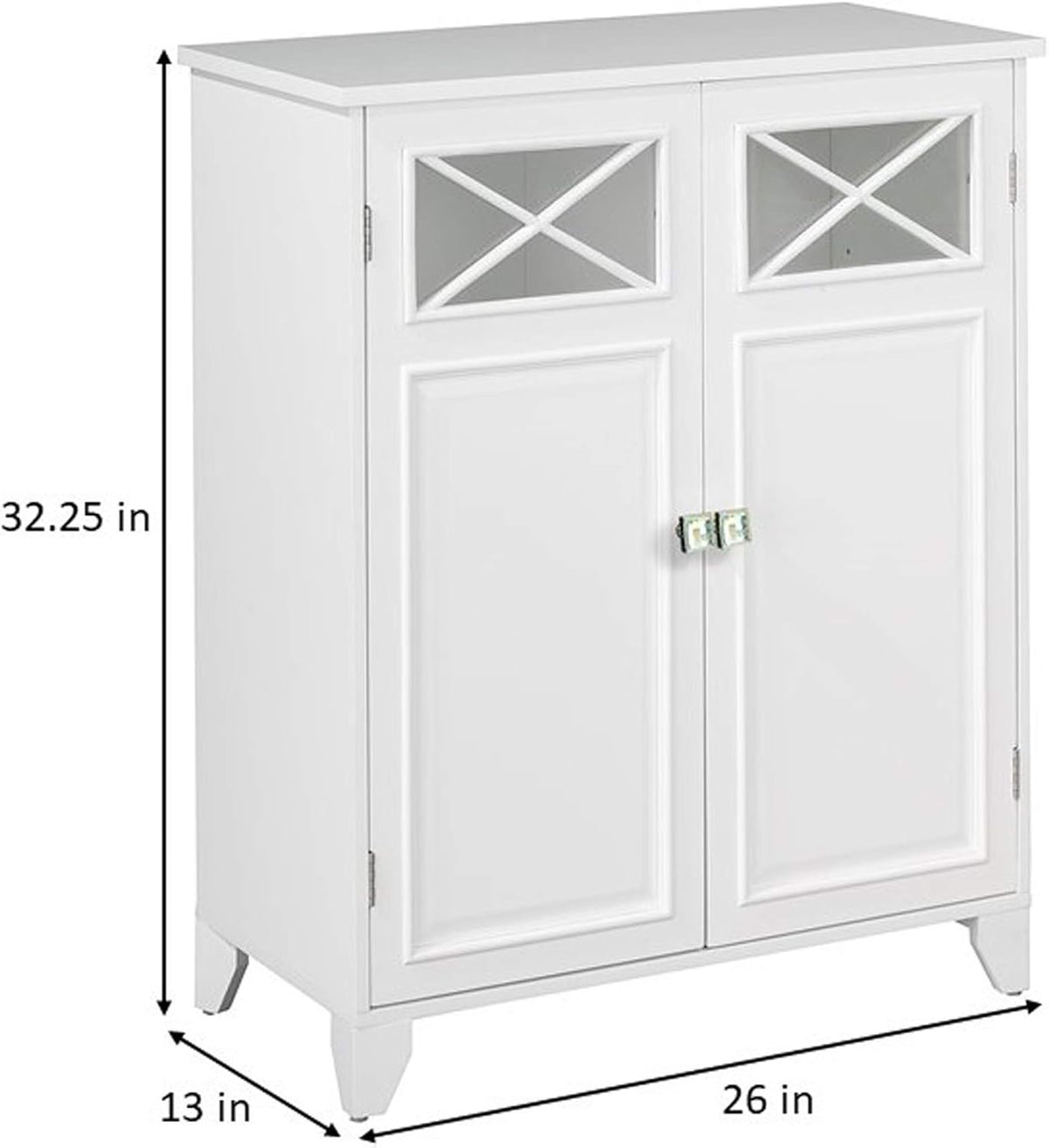 White Floor Cabinet R32495