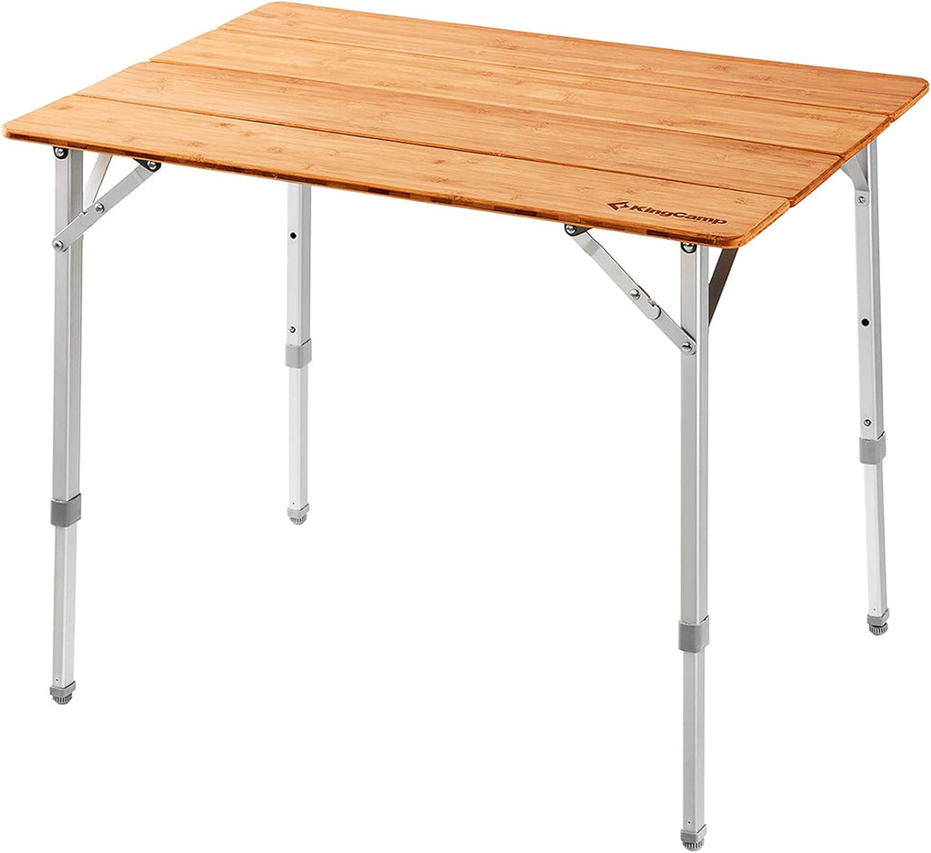Bamboo Heavy Duty Oversize Portable Folding Table L422