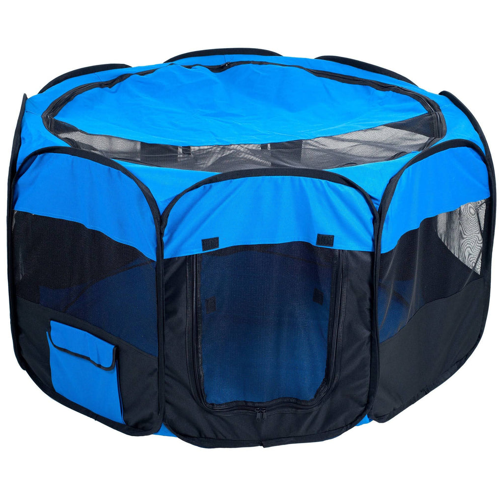 Pop-Up Pet Playpen with Canvas Carry Bag H42756