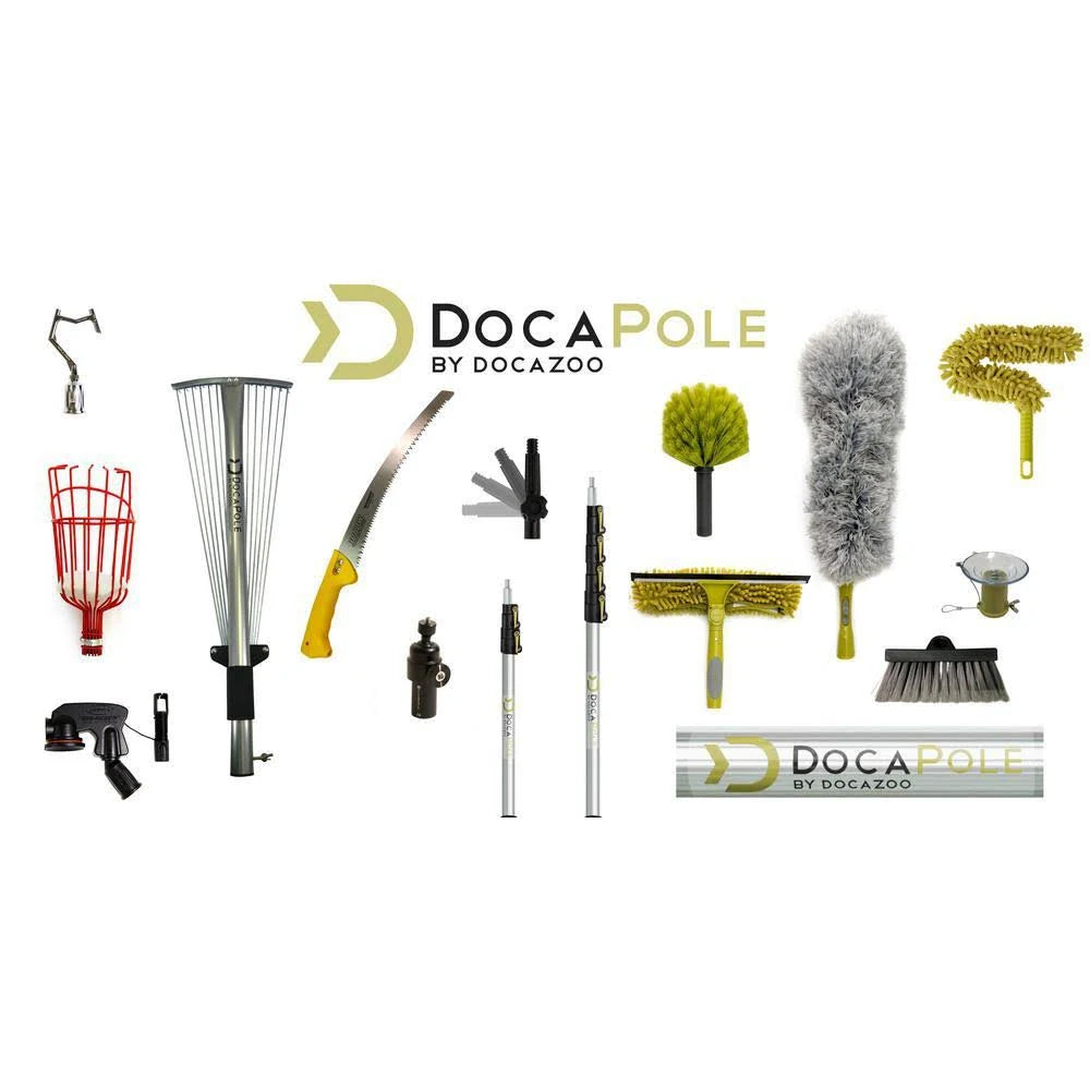 Hard Bristle Deck Brush with Telescopic Pole L992797