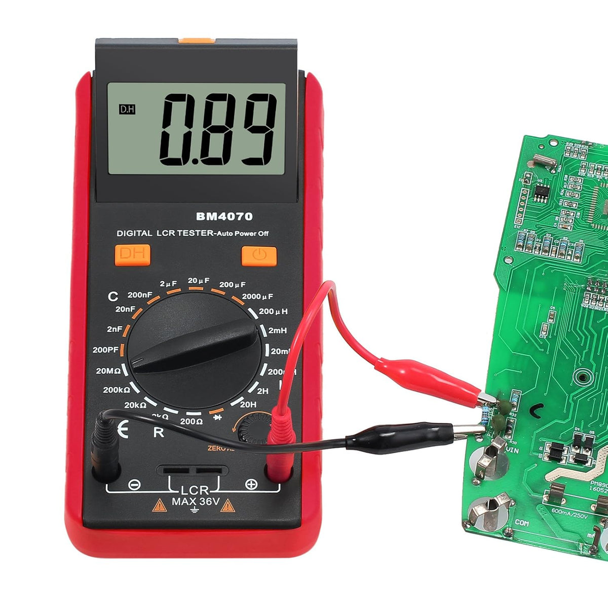 LCR Meter Capacitance Inductance Resistance Tester with Overrange Display P5576