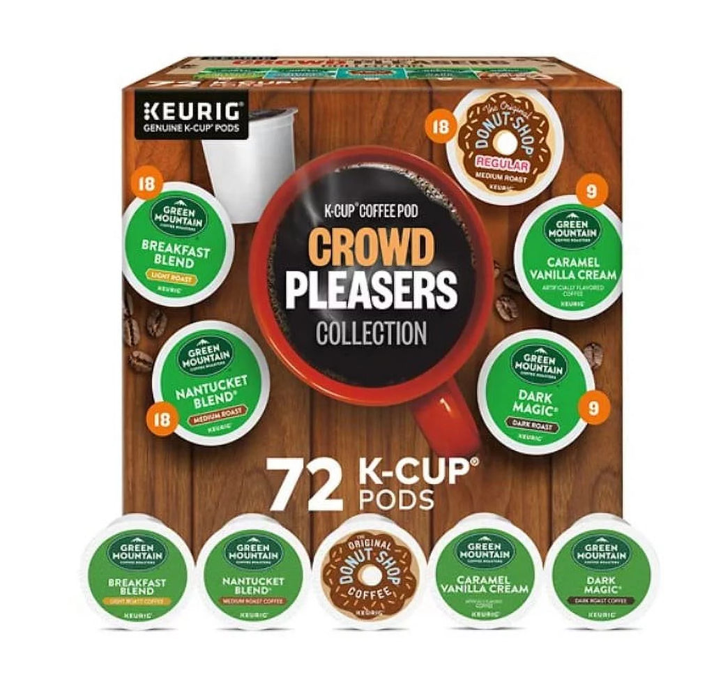 72 Count K-Cup Pod Coffee Variety Pack D844