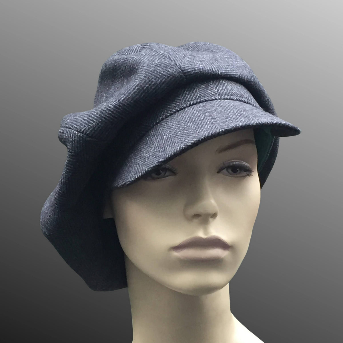 Oversized Unisex Paperboy Flat Cap Hat S557