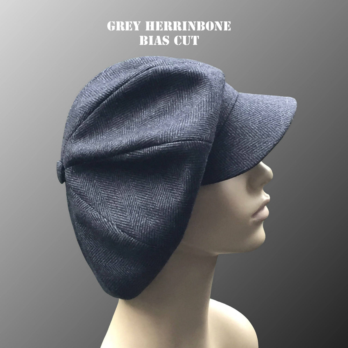 Oversized Unisex Paperboy Flat Cap Hat S557
