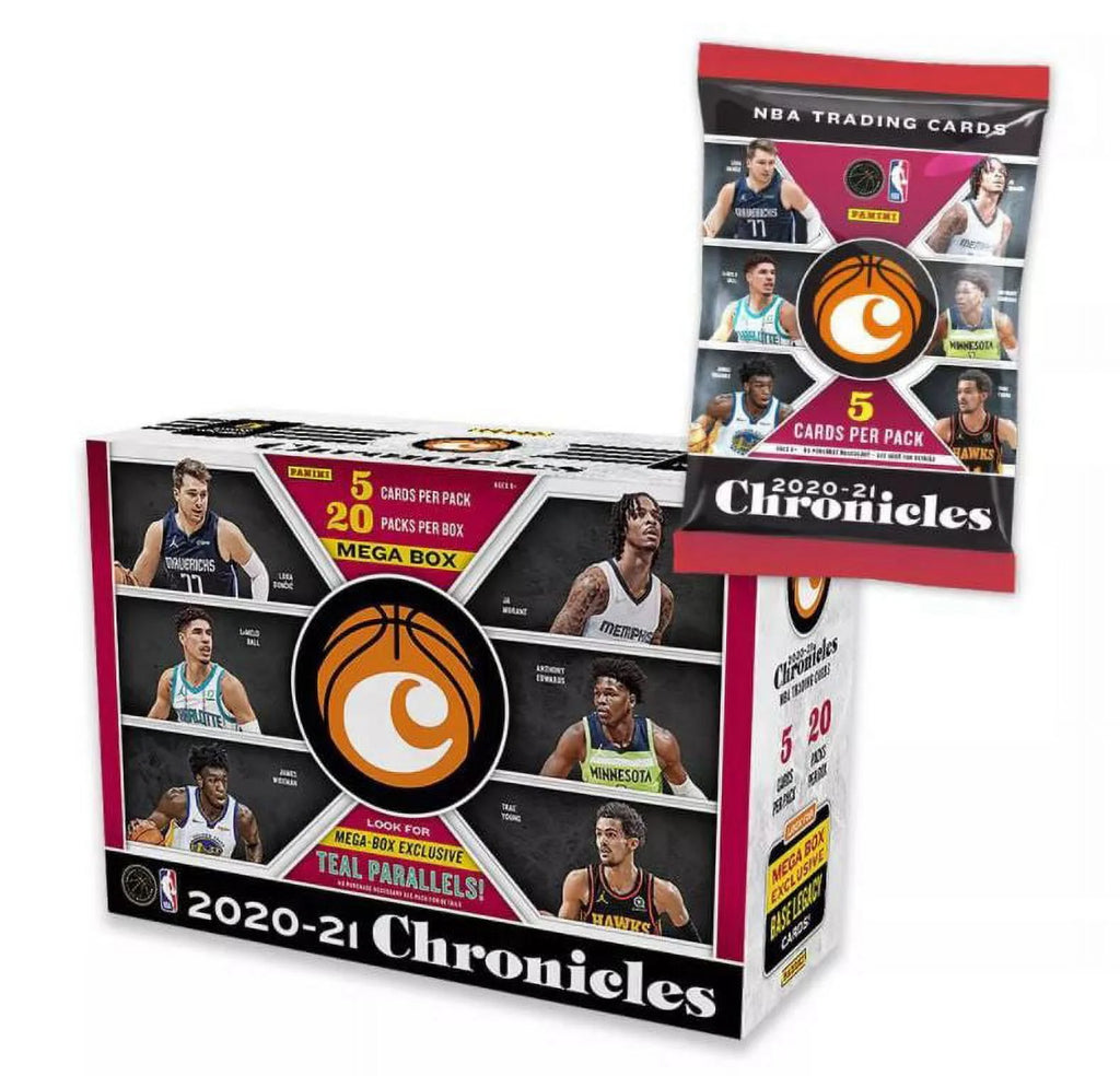 NBA Basketball Trading Card Mega Box Y718927