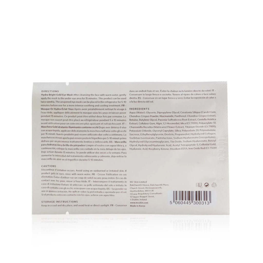 Gold Eye Mask 5x 3g G37714