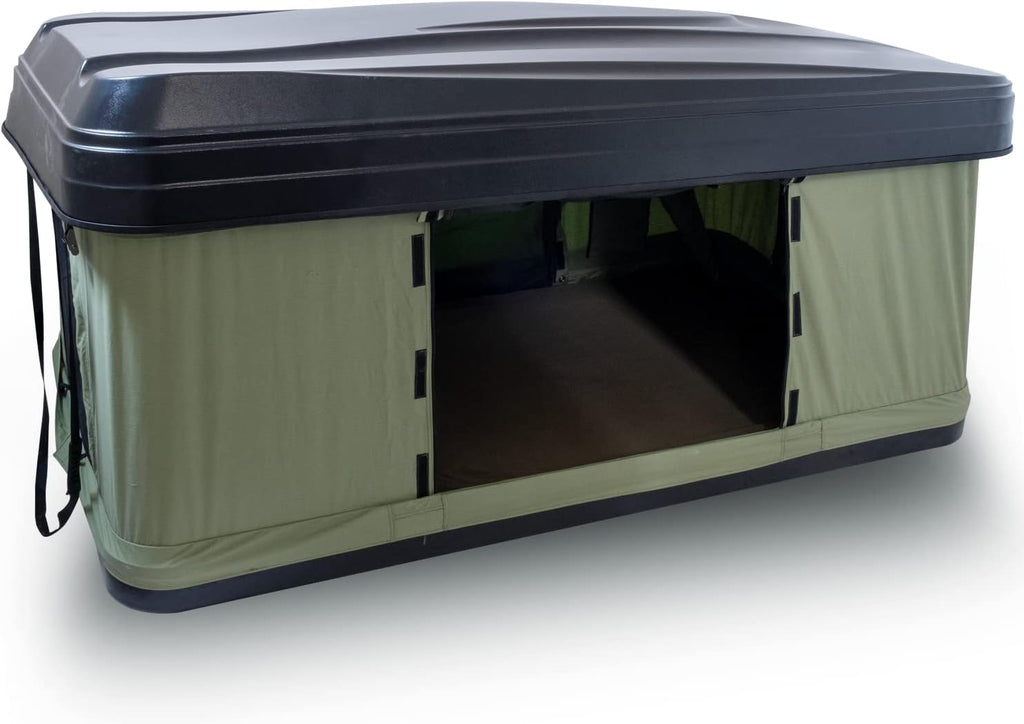 Black/Green Hardshell Rooftop Tent J8988