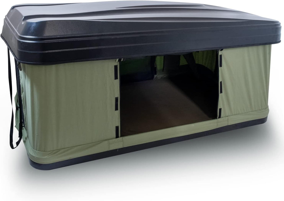 Black/Green Hardshell Rooftop Tent J8988