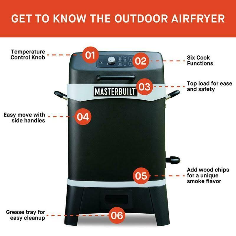 20 Quart 7-in-1 Outdoor Air Fryer X1838