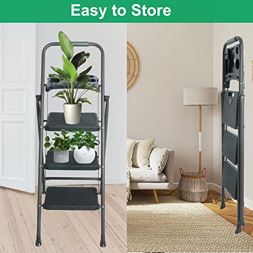 5 Step Ladder with Handrails and Tool Tray Y79920
