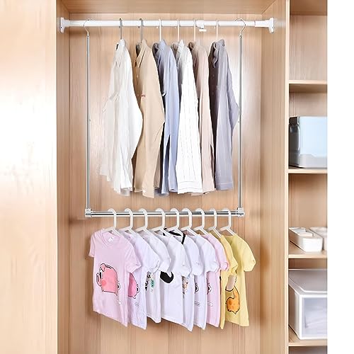 Chrome Hanging Closet Rod (2 Pack) K328