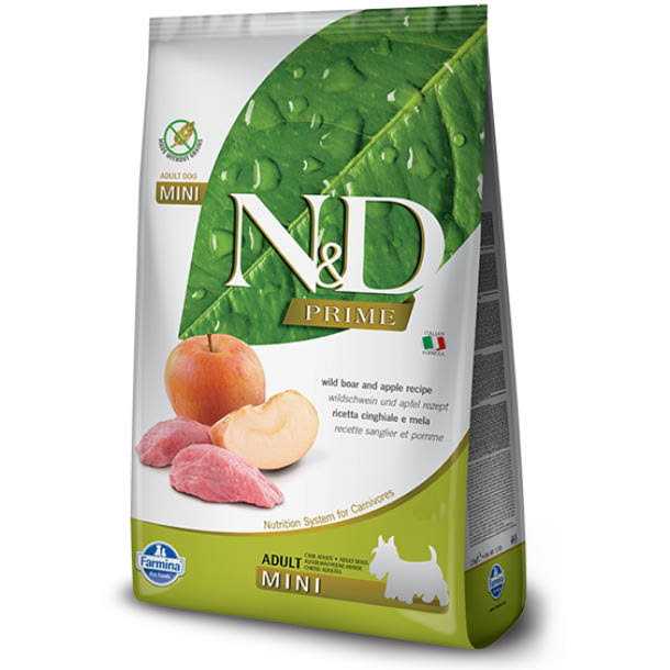 Farmina N&D Free Dog Dry Food Boar & Apple Adult Mini N70071