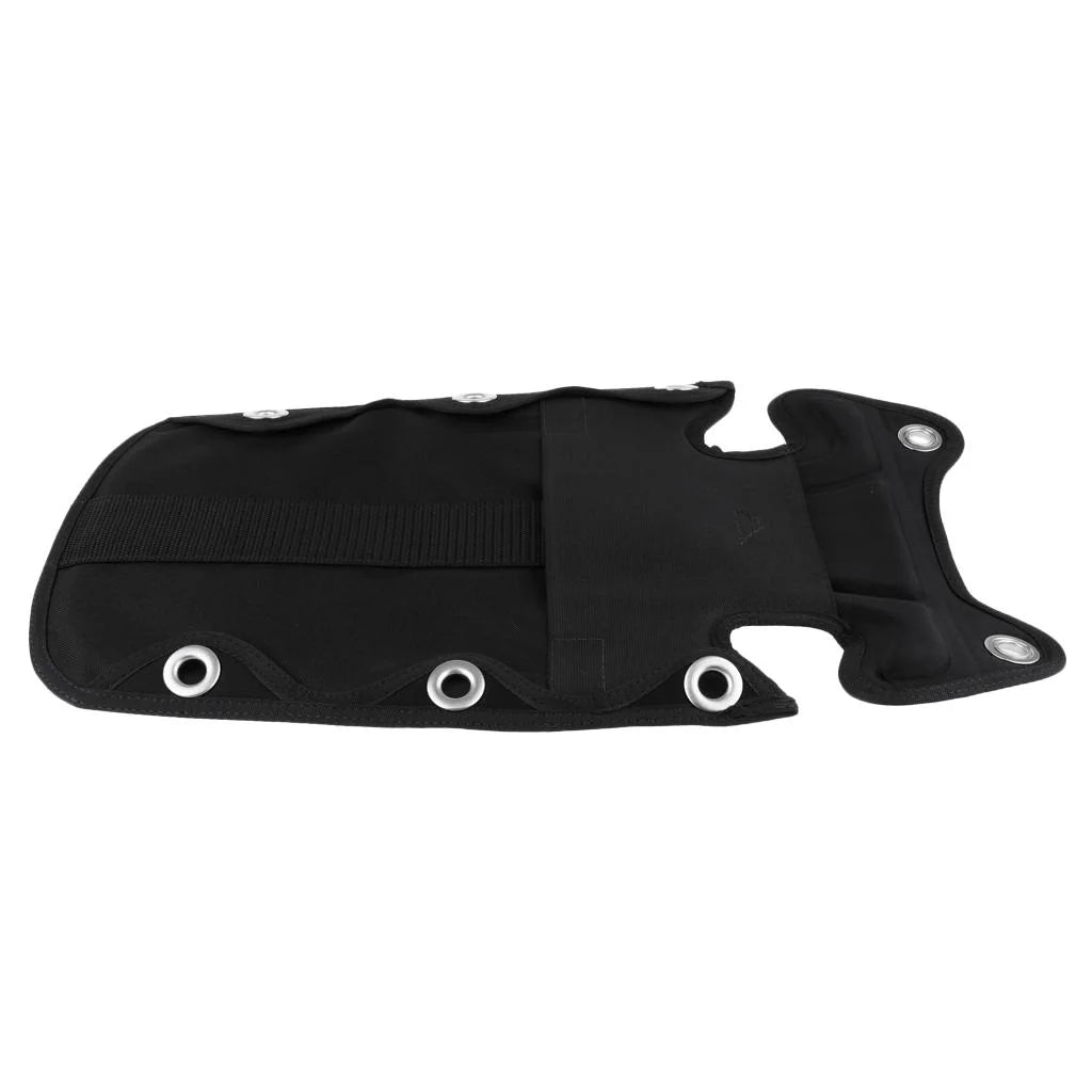 Soft Scuba Diving Back Support Backplate Pad With Storage Pocket D56690
