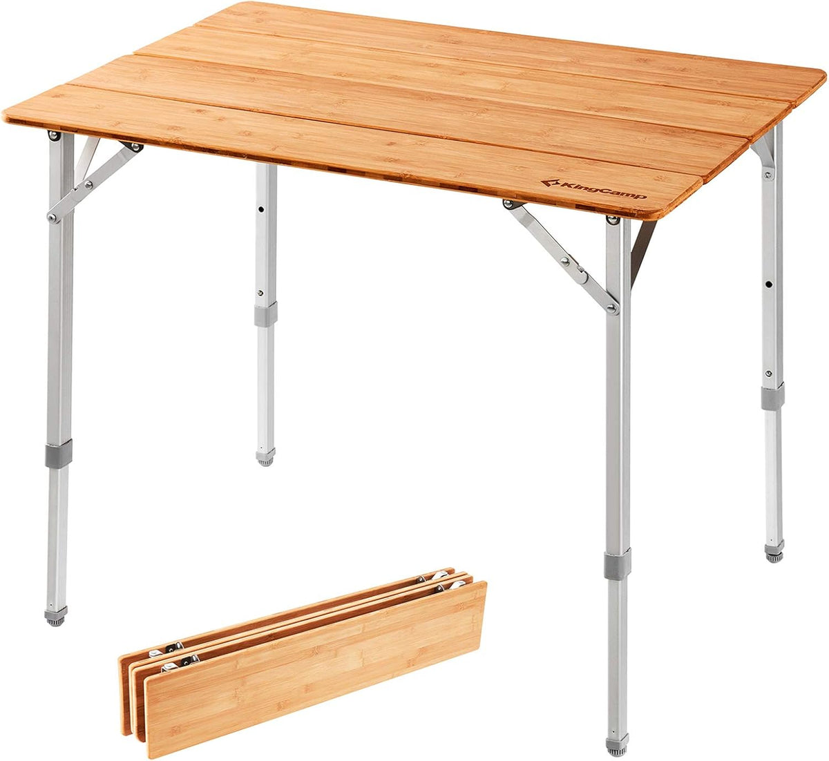 Bamboo Heavy Duty Oversize Portable Folding Table L422