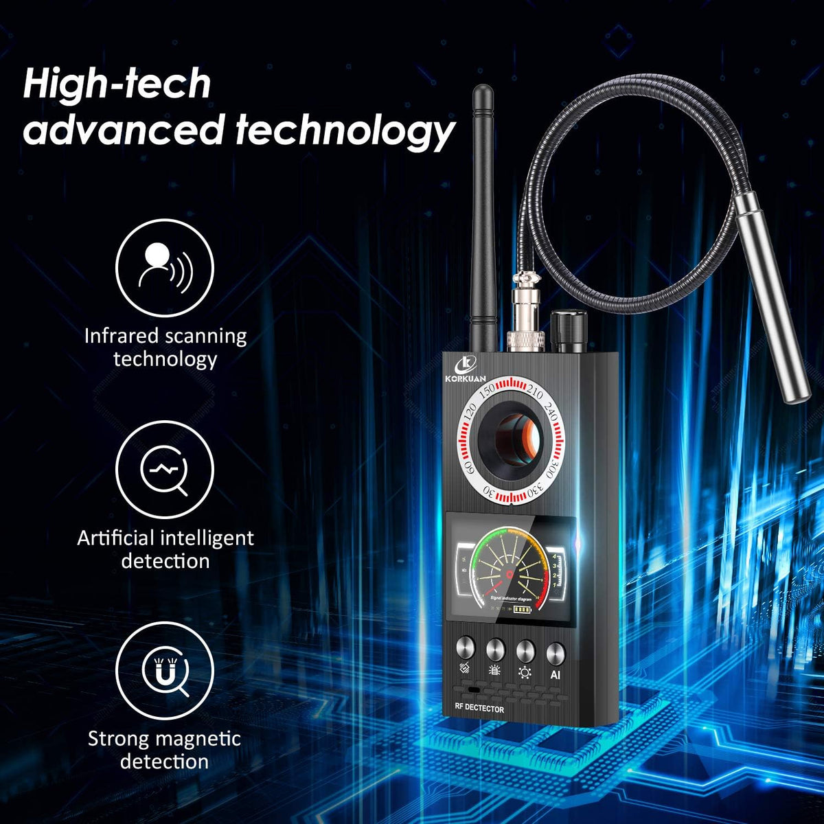 Anti Spy Bug Detector X33766
