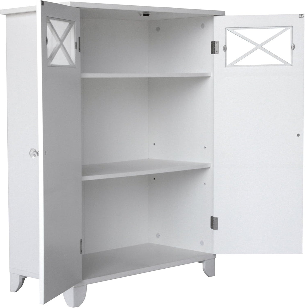 White Floor Cabinet R32495