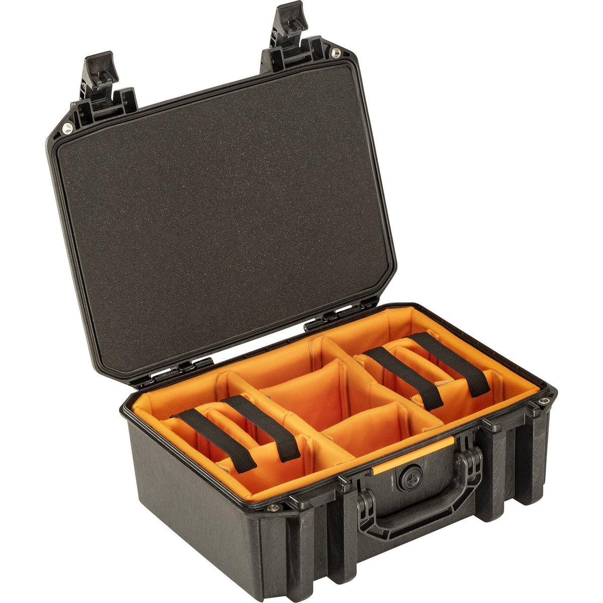 Large Case with Lid Foam and Dividers Black Z536983