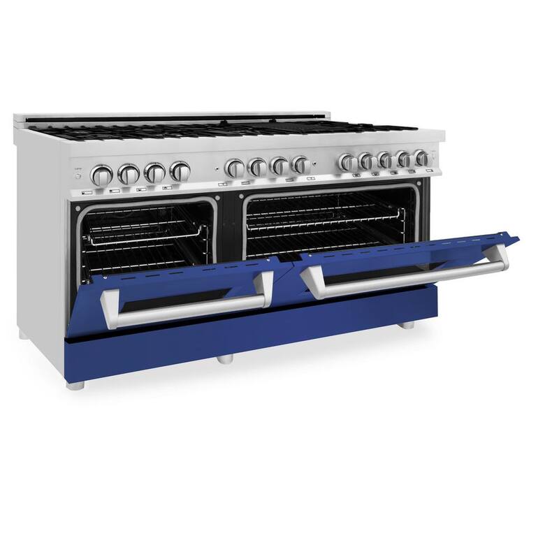 9-Burner Double Oven Dual Fuel Range in Stainless Steel S3260