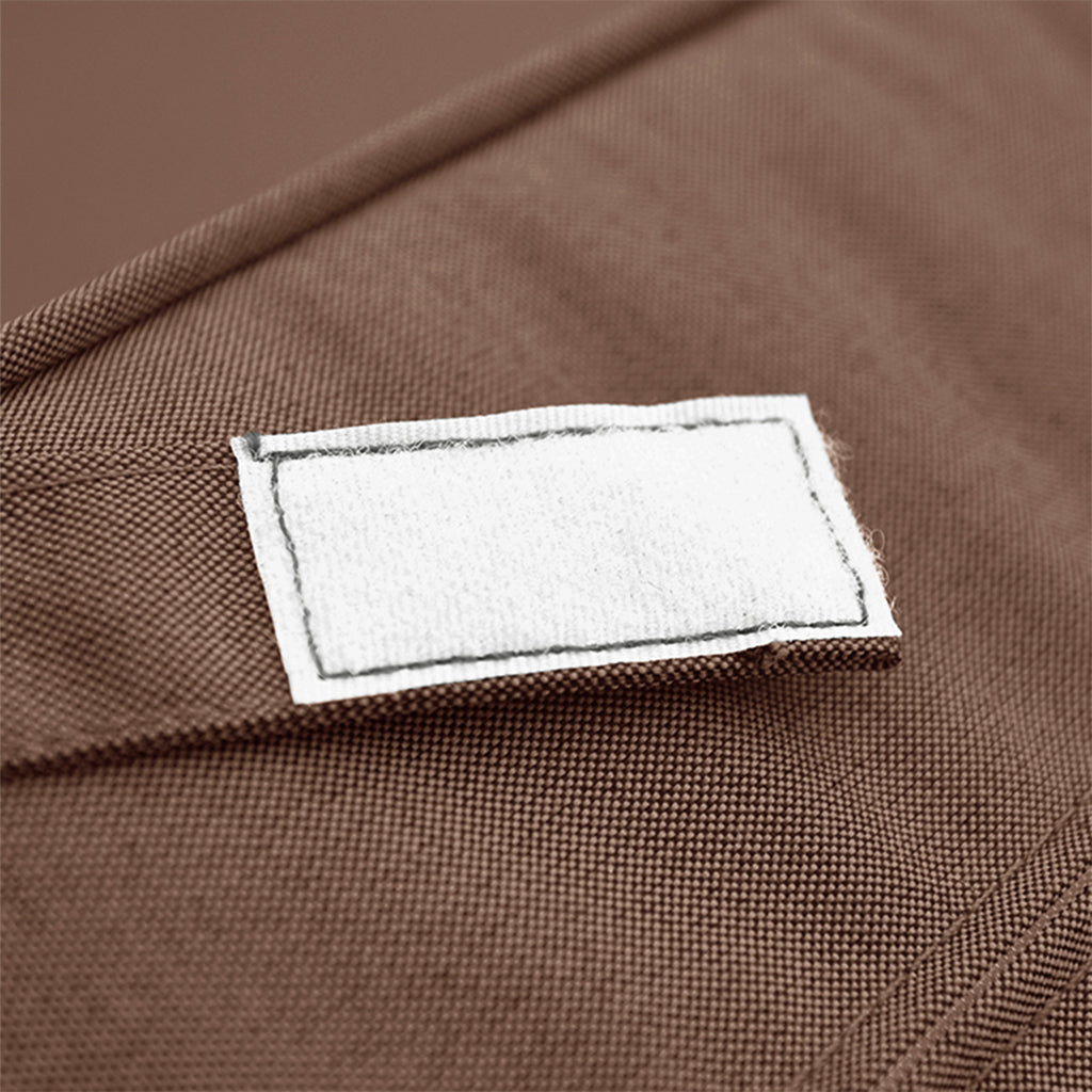 Brown Waterproof Outdoor Recliner Replacement Cushion F7205