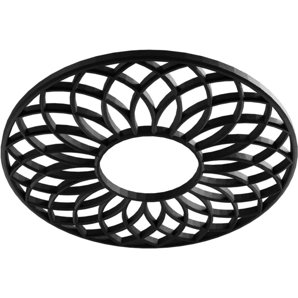40x22OD x 13 5/8x22ID x 1x22P PVC Ceiling Medallion C597