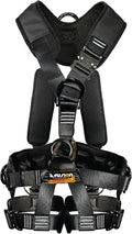 Tactical Full Body EVA Padded Zipline Harness 23kN M-L Black B311