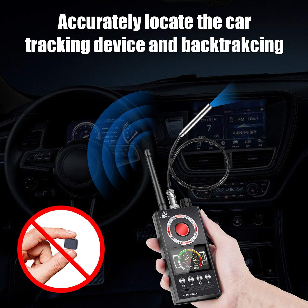 Anti Spy Bug Detector X33766