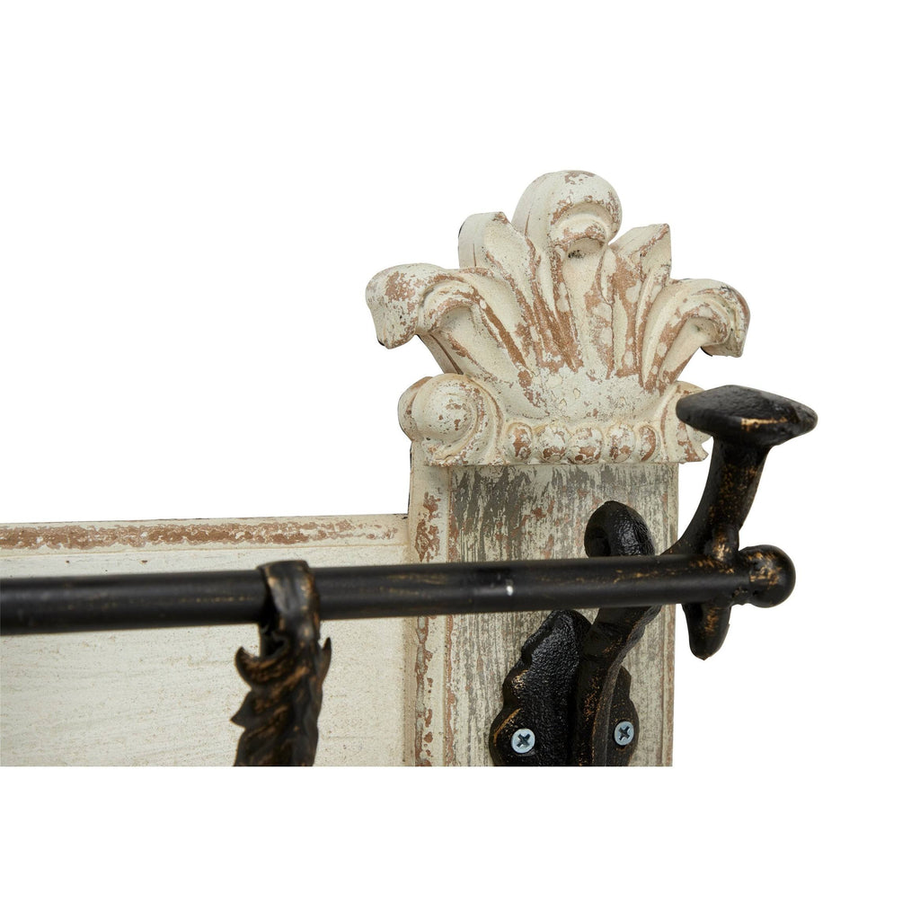White Metal Vintage Wall Hook H751