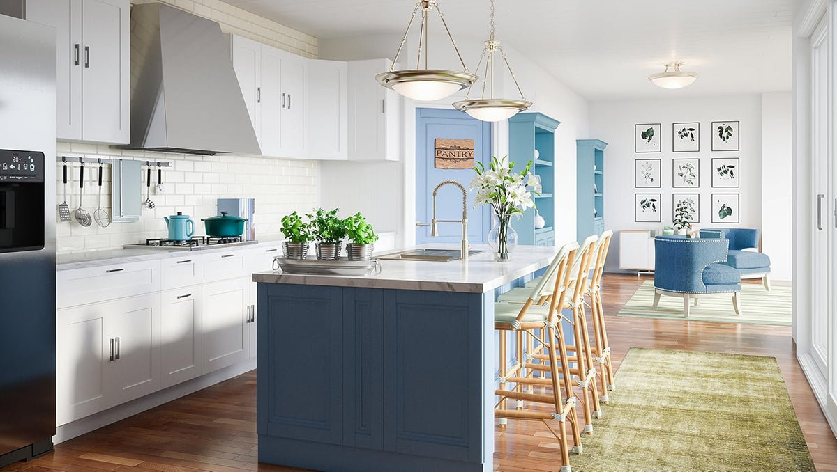 White Kitchen Wall Cabinets G681450