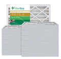 Gold MERV 11 14x25x4 Pleated AC Furnace Air Filter, Pack of 12 O57028