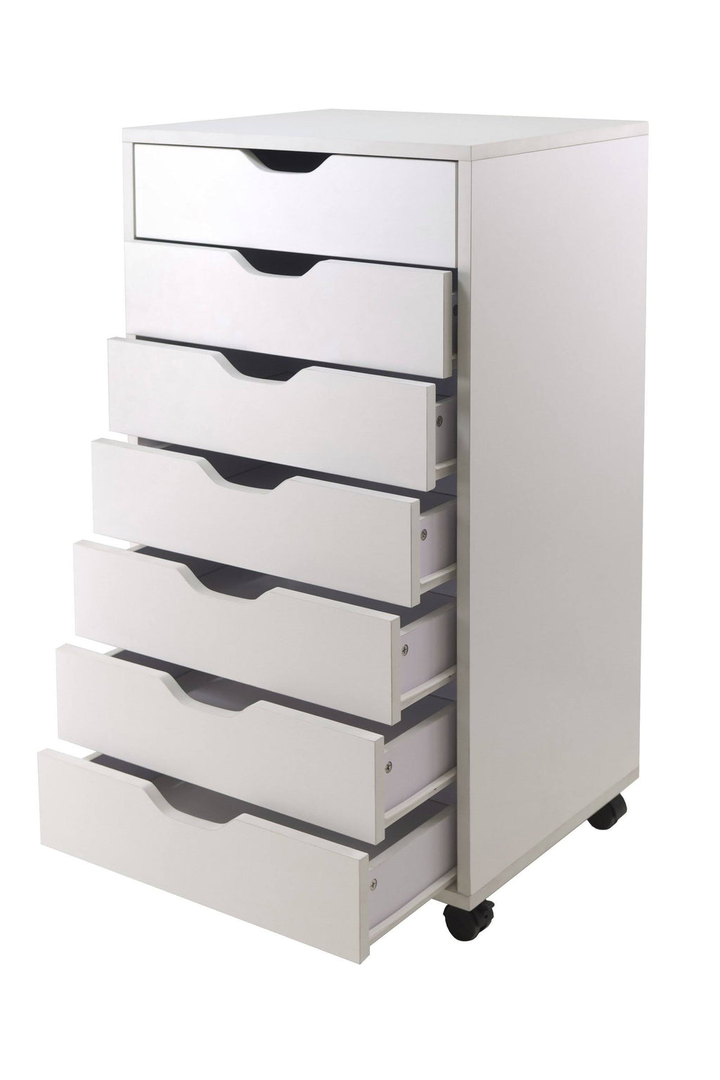 White 7 Drawer Cabinet T15688