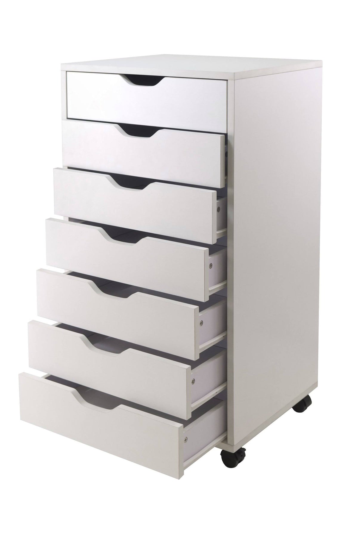 White 7 Drawer Cabinet T15688