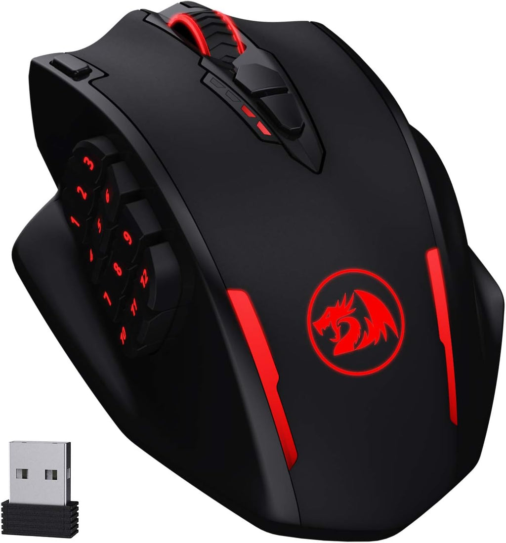 RGB LED Wired Gaming Mouse with Side Buttons R59218