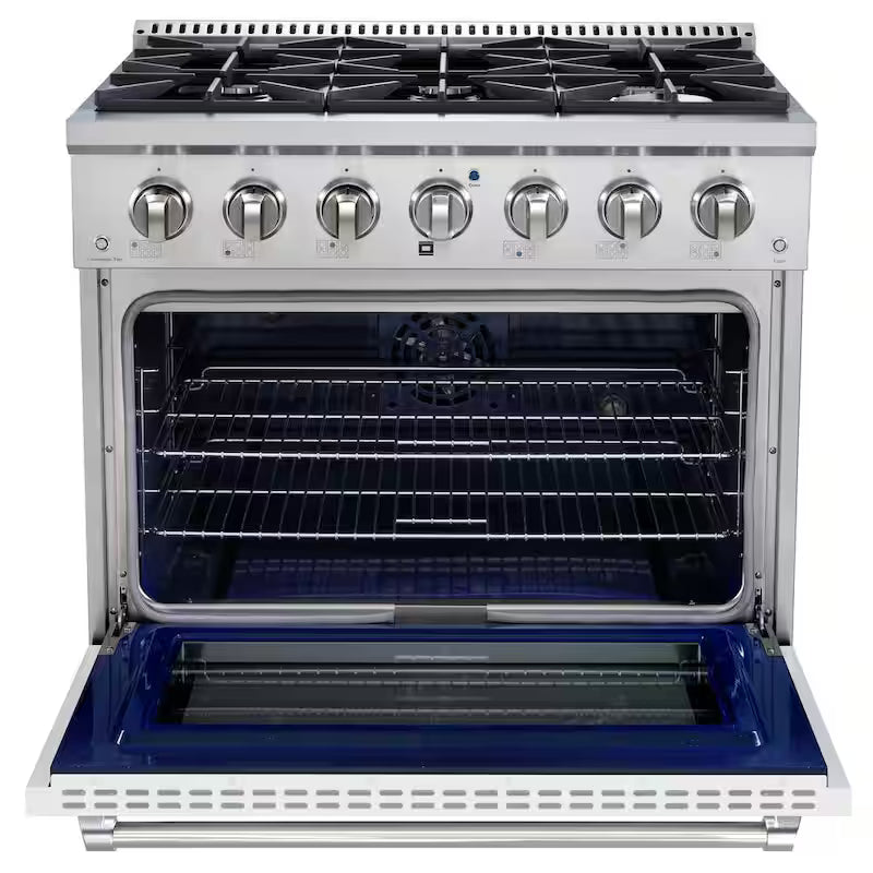 36 in. 5.2 cu. ft. Gas Range with 6-Sealed Burners J77679