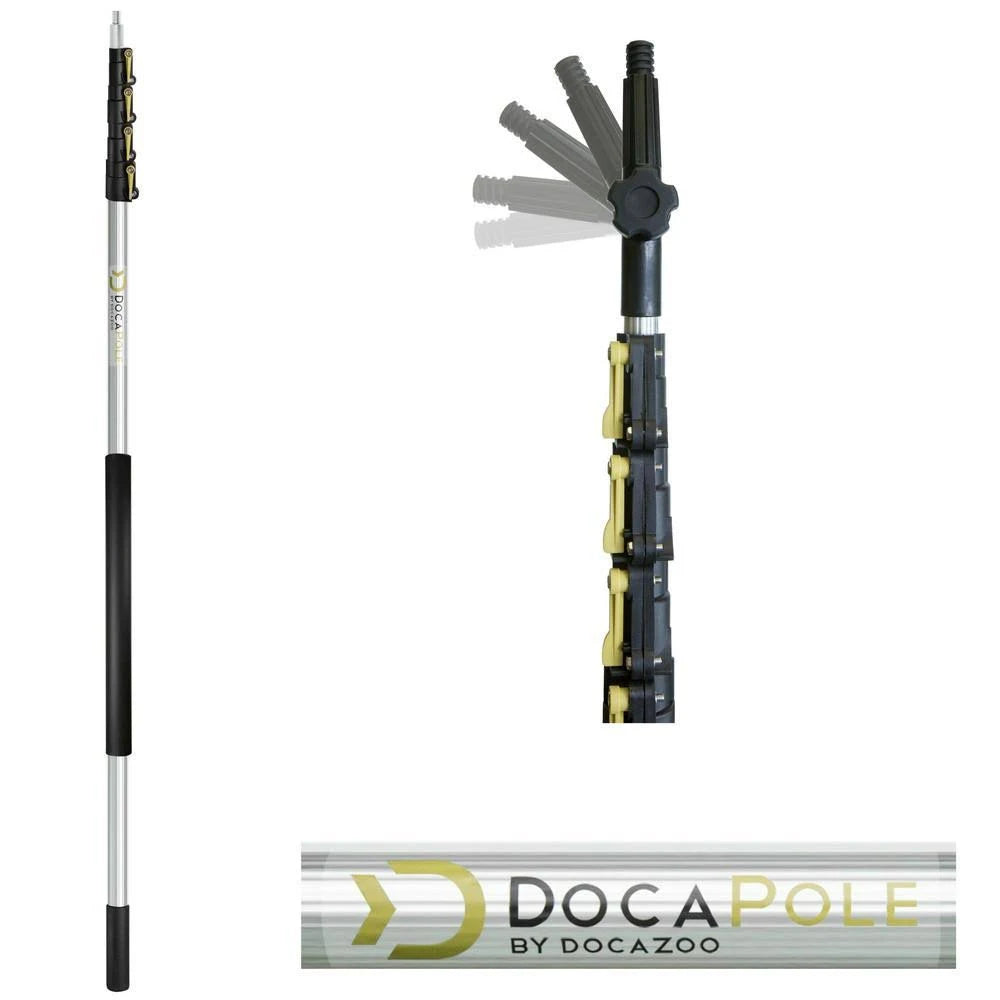 Hard Bristle Deck Brush with Telescopic Pole L992797