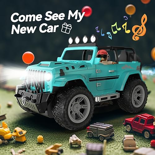 1:16 Remote Control Truck with Trailer Hitch Q98979