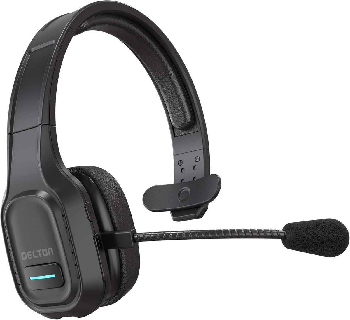 Wireless Computer Headset with Mic, On Ear Bluetooth 5.0, 30 Hour Talk Time, Pack of 2 D290