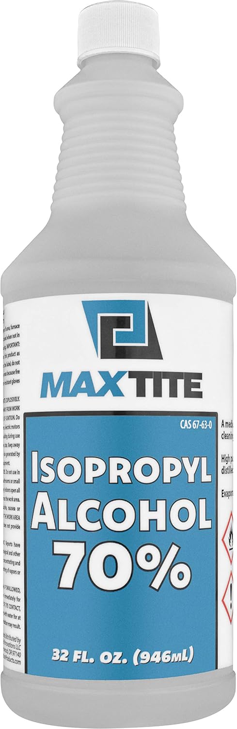 Isopropyl Alcohol 70% 4 Gallons (32oz, 16 Pack) Pack of 2 T274