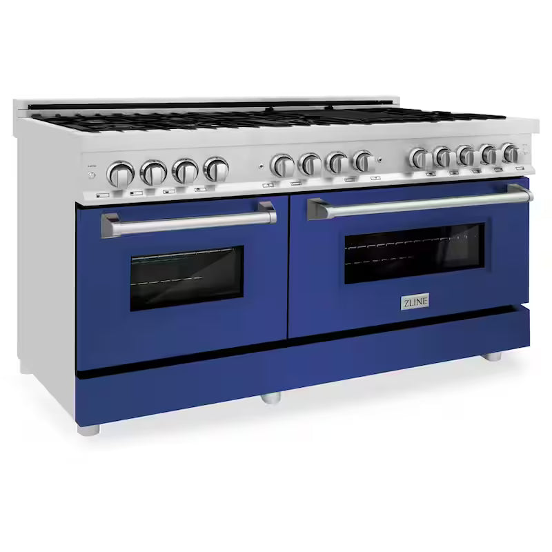9-Burner Double Oven Dual Fuel Range in Stainless Steel S3260