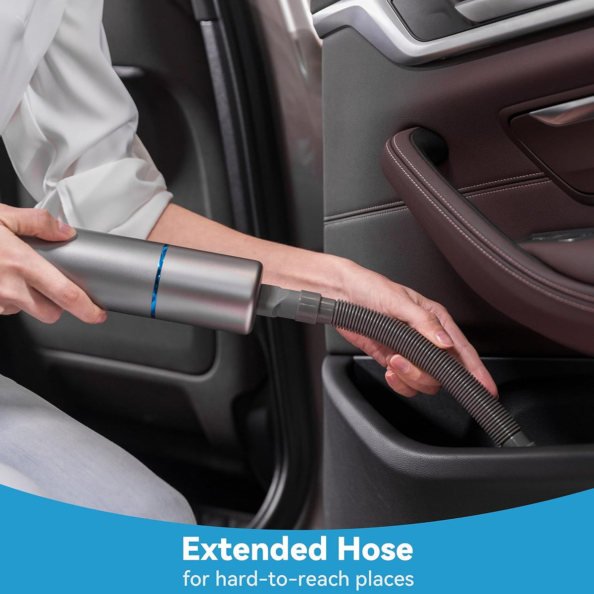 3-in-1 Handheld Vacuum Cleaner, Cordless Car Vacuum with Powerful Suction, USB Rechargeable T95606