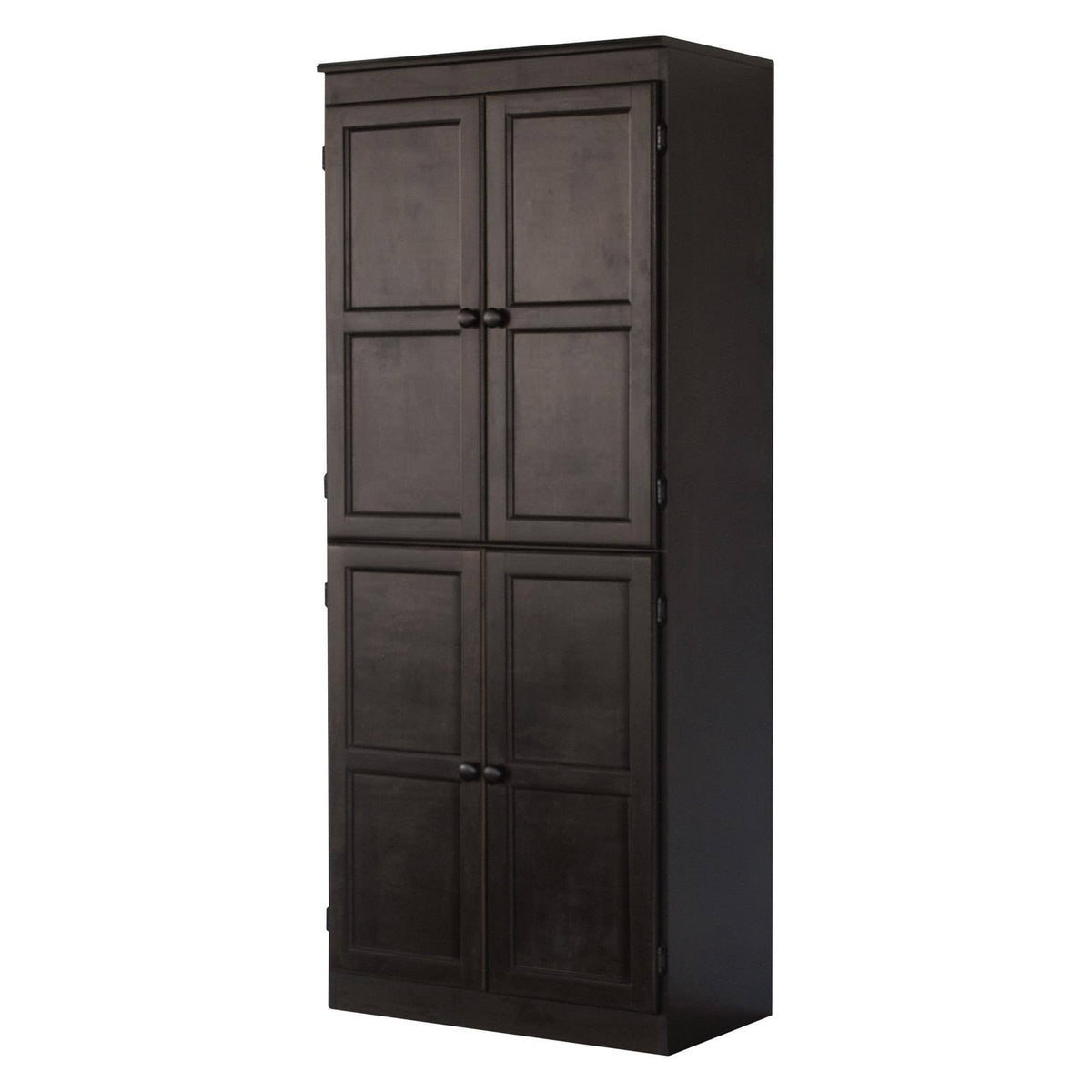 72 inch 5 Shelves Storage Cabinet Brown W1523