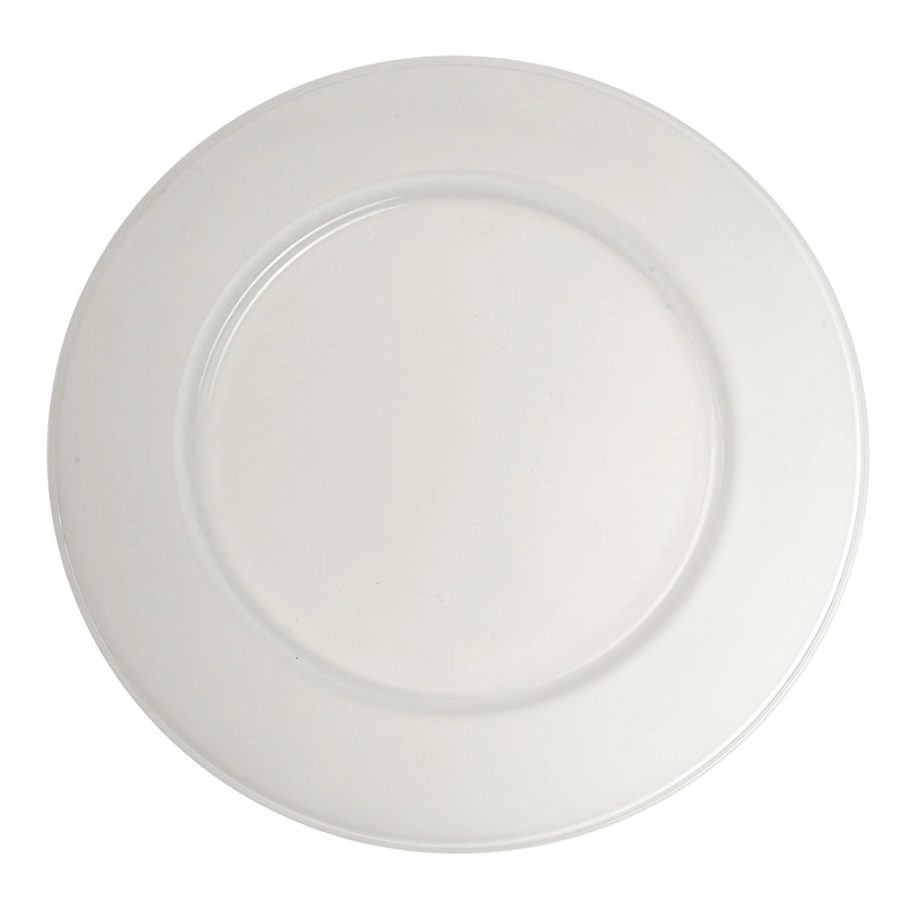 Glass Charger Plates Set of 6 A535