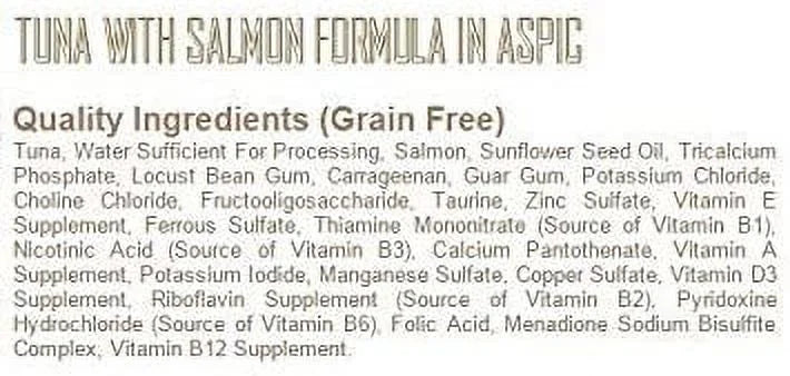 Grain Free Canned Cat Food 3 Flavor Variety Bundle, 2.82 Oz Each (12 Cans Total) Z243493