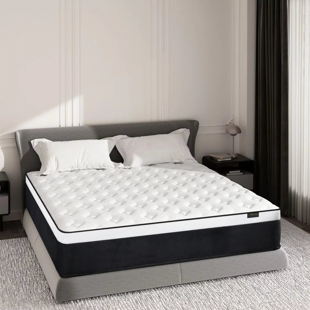 Queen Size Hybrid Gel Memory Foam Spring Mattress B3530