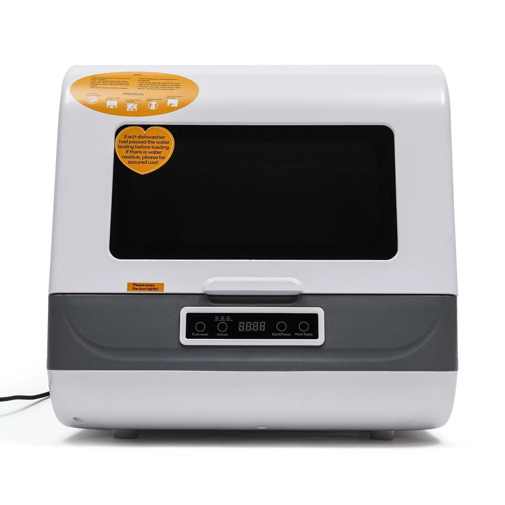 Portable Countertop Dishwasher with LED Display White I31236