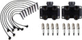 Set of 8 Ignition Coil Pack 8 Spark Plug 8 Wireset Tune Up Kit for Ford 4.6L T256279